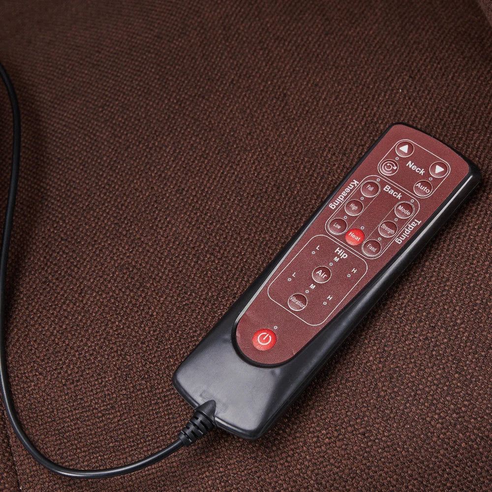 Massage Chair With Comfortable Air Pressure Relaxing Rocking Chair Heating Function Finger Pressure Massage Muscle Relaxation